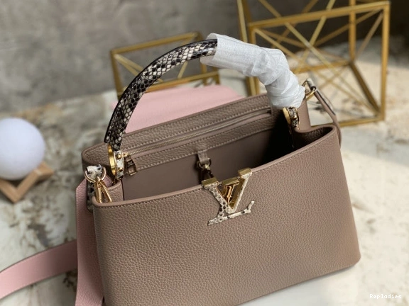 Cheap VUITTON LOUIS MM CAPUCINES 0808
